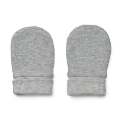 Liewood Baby-Fäustlinge Alta „Light grey melange“