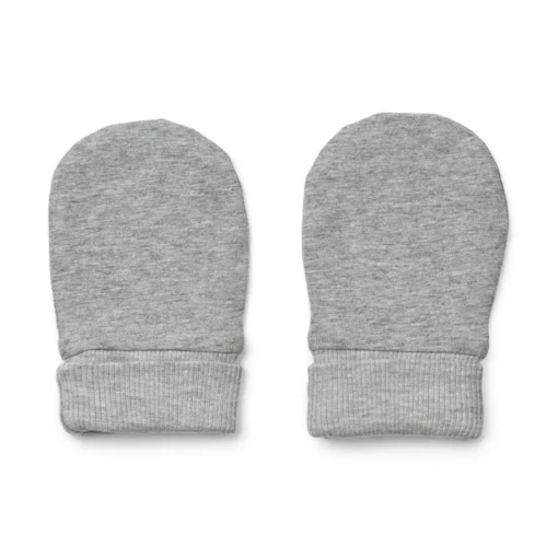 Liewood Baby-Fäustlinge Alta „Light grey melange“