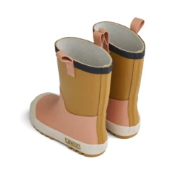 Liewood Sasha Gummistiefel „Tuscany rose multi mix“, Baumwollfutter