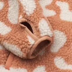 Liewood Nolan Sherpa Jacke für Kinder „Mega leo / Tuscany rose“