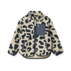Liewood Nolan Sherpa Jacke für Kinder „Mega leo Mist“