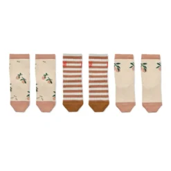 Liewood Silas Kindersocken „Peach sea shell mix“