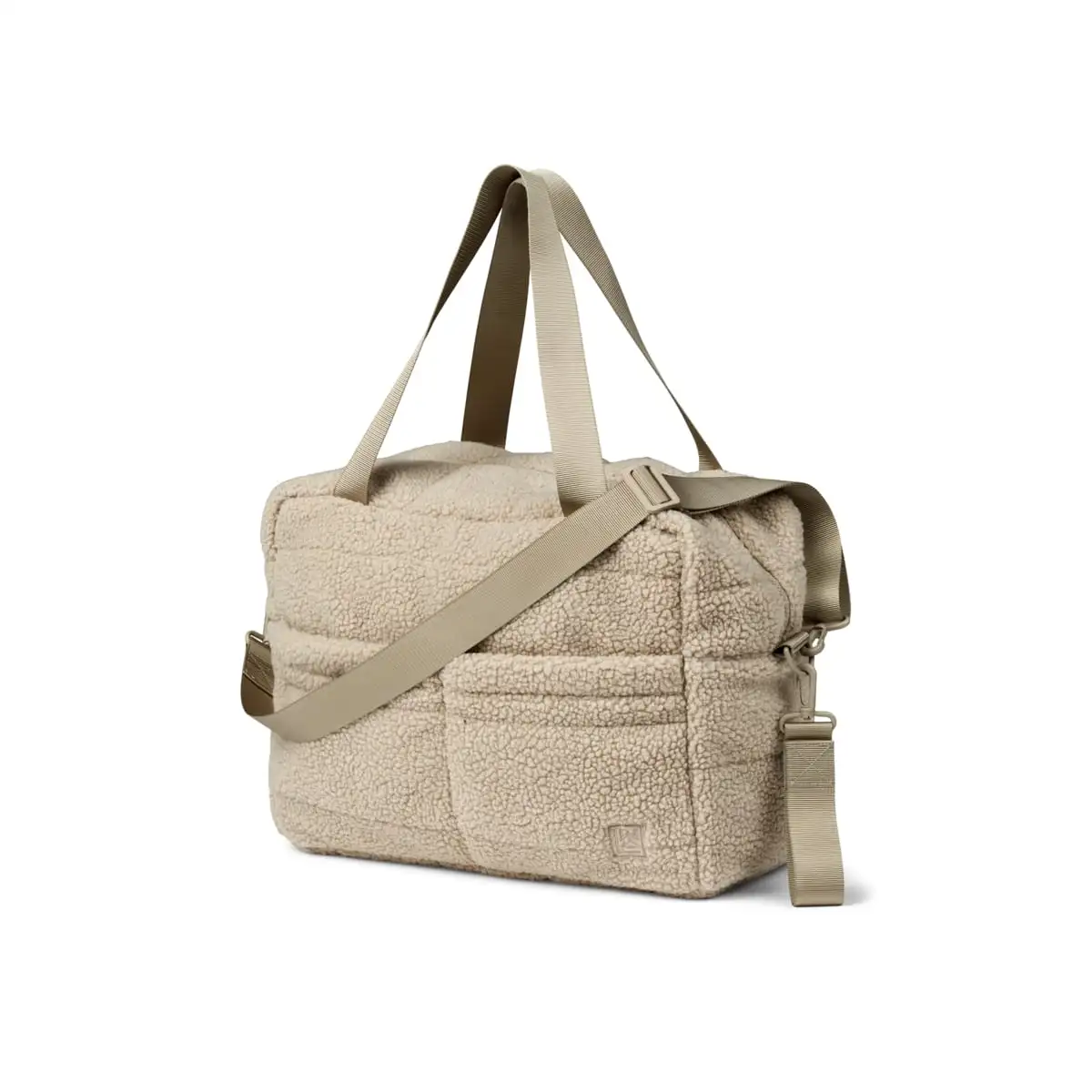 Liewood Pile Wickeltasche Menza „Mist“, Sherpa, 30x40x20cm