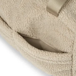 Liewood Pile Wickeltasche Menza „Nebelgrau“, Sherpa, 30x40x20cm – Bild 2