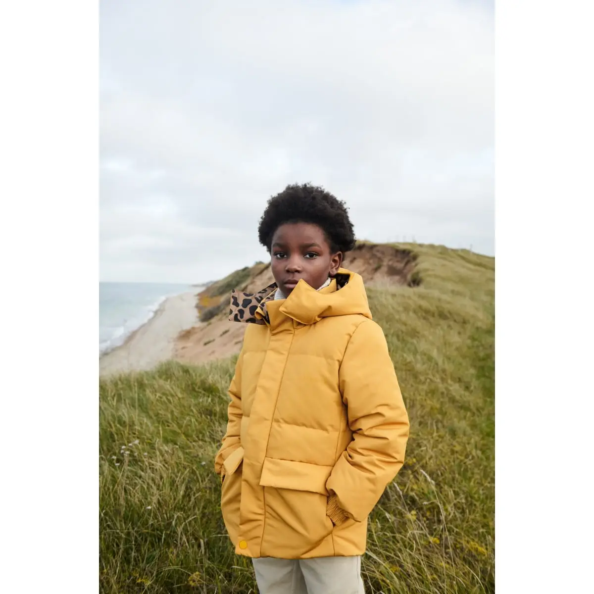 Liewood Strick-Halswärmer Erling „Sandy melange“, Gr. 1-2J / 5-7J – Bild 2