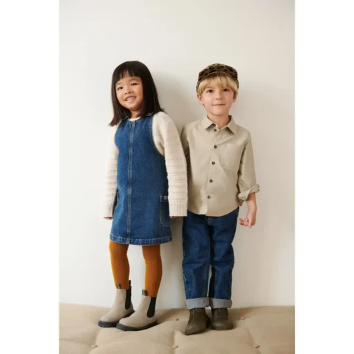 Liewood Strumpfhose Silva „Mini leo oat / Oat“ Gr. 50-80 – Bild 2