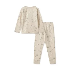 Liewood Pyjama-Set Wilhelm „Sheep / Sandy“, Gr. 86-96 – Bild 2