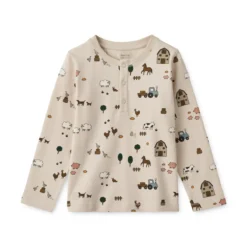 Liewood Pyjama-Set Wilhelm „Farm / Sandy“ – Bild 6