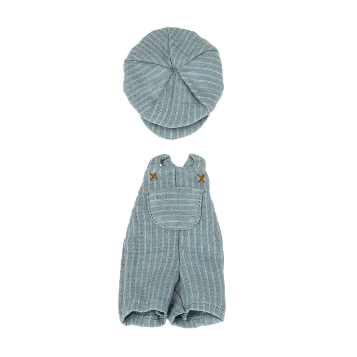 DELISTED Maileg Puppenkleidung „Latzhose und Mütze“ für Teddy Junior