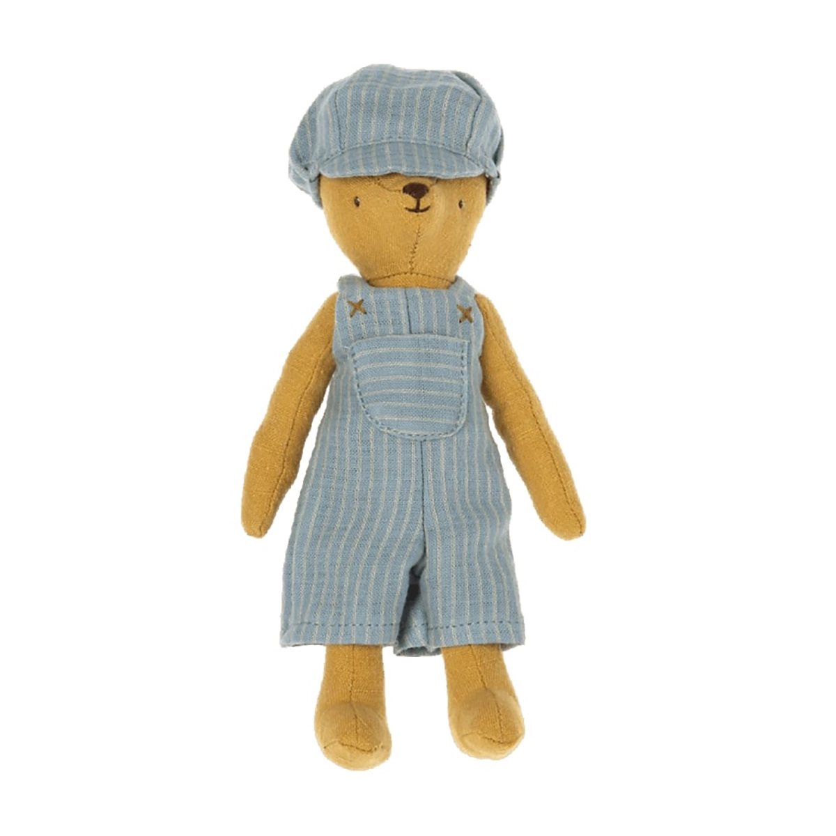 DELISTED Maileg Puppenkleidung „Latzhose und Mütze“ für Teddy Junior – Bild 2
