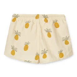 Liewood Aiden Kinder-Badeshorts „Pineapples / Cloud cream“