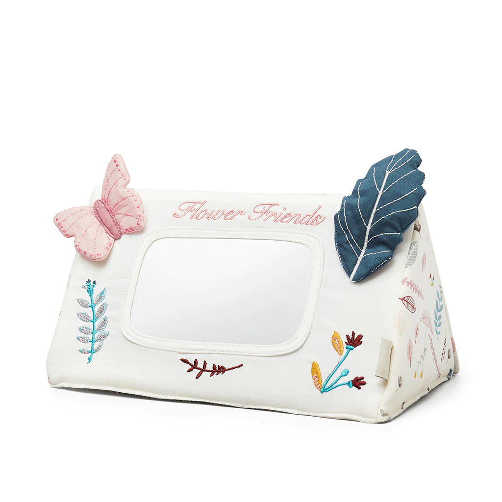 Cam Cam Babyspiegel Tummy Time „Flower Friends“