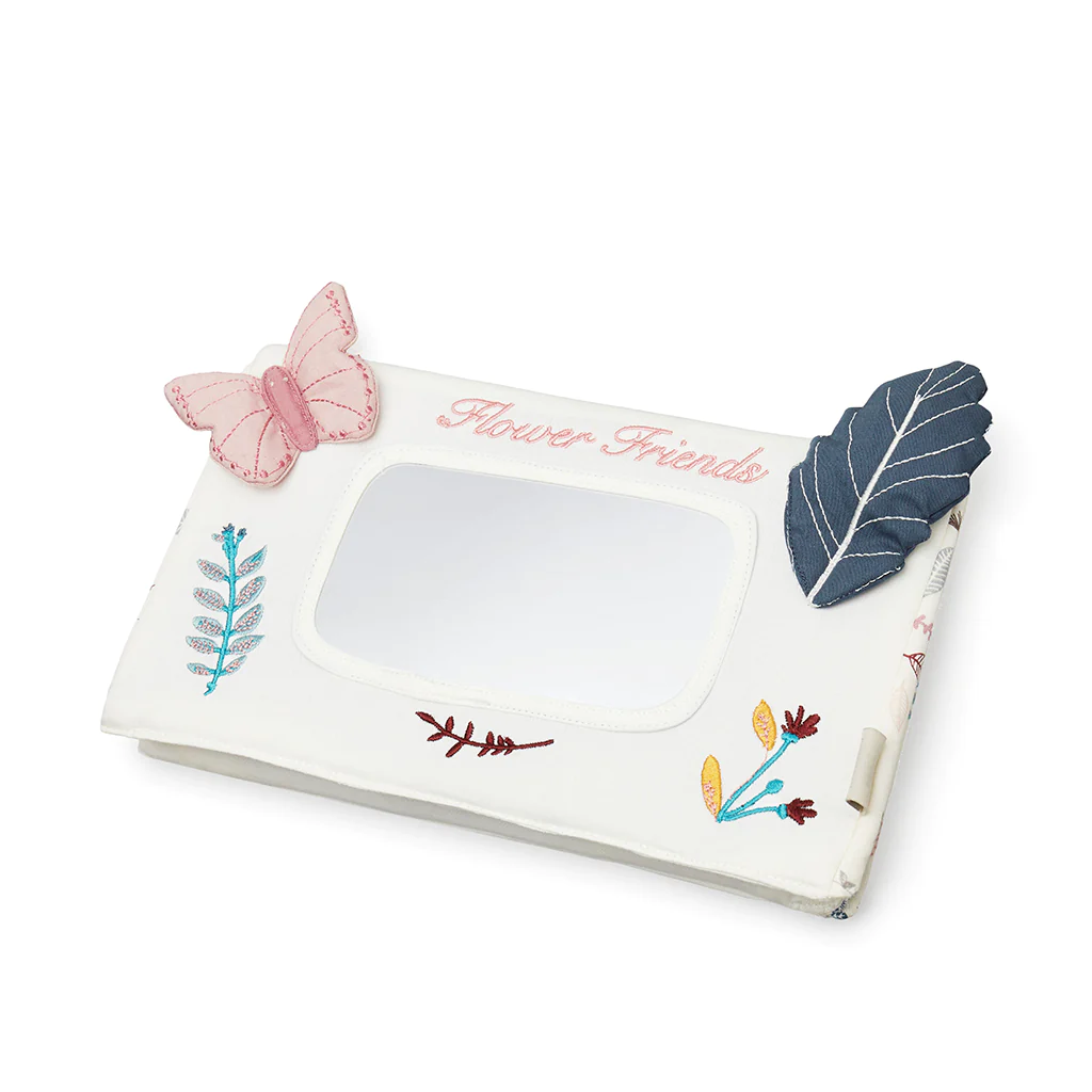 DELISTED Cam Cam Babyspiegel Tummy Time „Flower Friends“, OCS – Bild 2