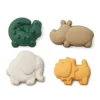 Liewood Gill Silikon-Sandformen „All together / Sandy “, 4er-Set