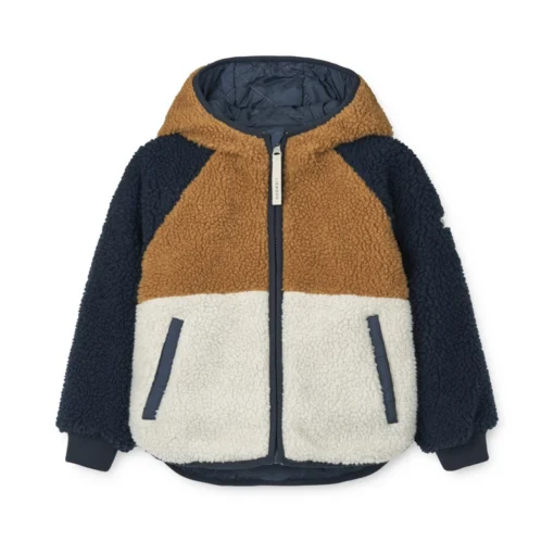 Liewood Jackson Thermo-Wendejacke für Kinder „Midnight navy mix“