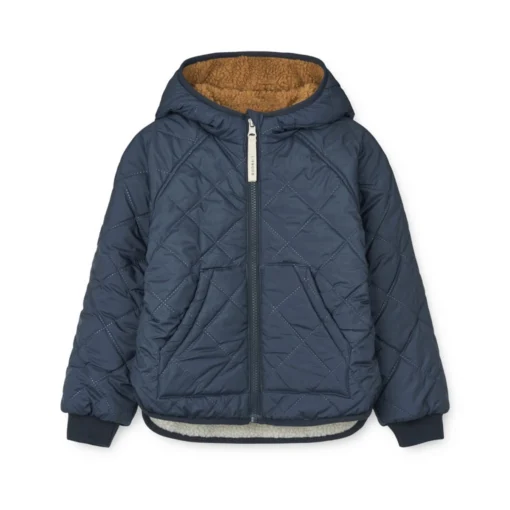Liewood Jackson Thermo-Wendejacke für Kinder „Midnight navy mix“