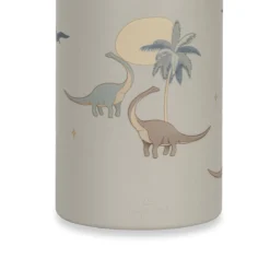 Konges Sløjd Silikon-Trinkflasche „Dino“ 420ml