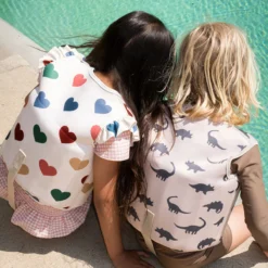 Konges Sløjd Kinder-Schwimmweste „Bon Coeur Coloré“, Neopren