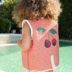 Konges Sløjd Kinder-Schwimmweste „Glitter Stripe“, Neopren