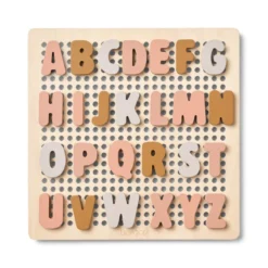 Liewood Buchstaben-Steckspiel Ainsley „Rose multi mix