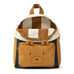 Liewood Allan Rucksack „Golden Caramel Mix“, mittel, 28x23x11cm, 3-7 Jahre