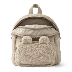 Liewood Allan Fleece-Rucksack „Mist“, mittel, 28x23x11cm, 3-7 Jahre