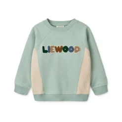Liewood Oversize Sweatshirt Aude „Ice blue / Sandy“