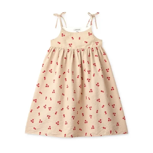 Liewood Empire-Kleid Eli „Cherries / Apple blossom“