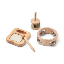 Liewood Musikinstrumenten-Set Mio „Faune green mix“aus Holz