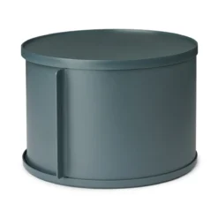Liewood Nachttisch Nona „Whale blue“, stapelbar, Ø32xH22cm