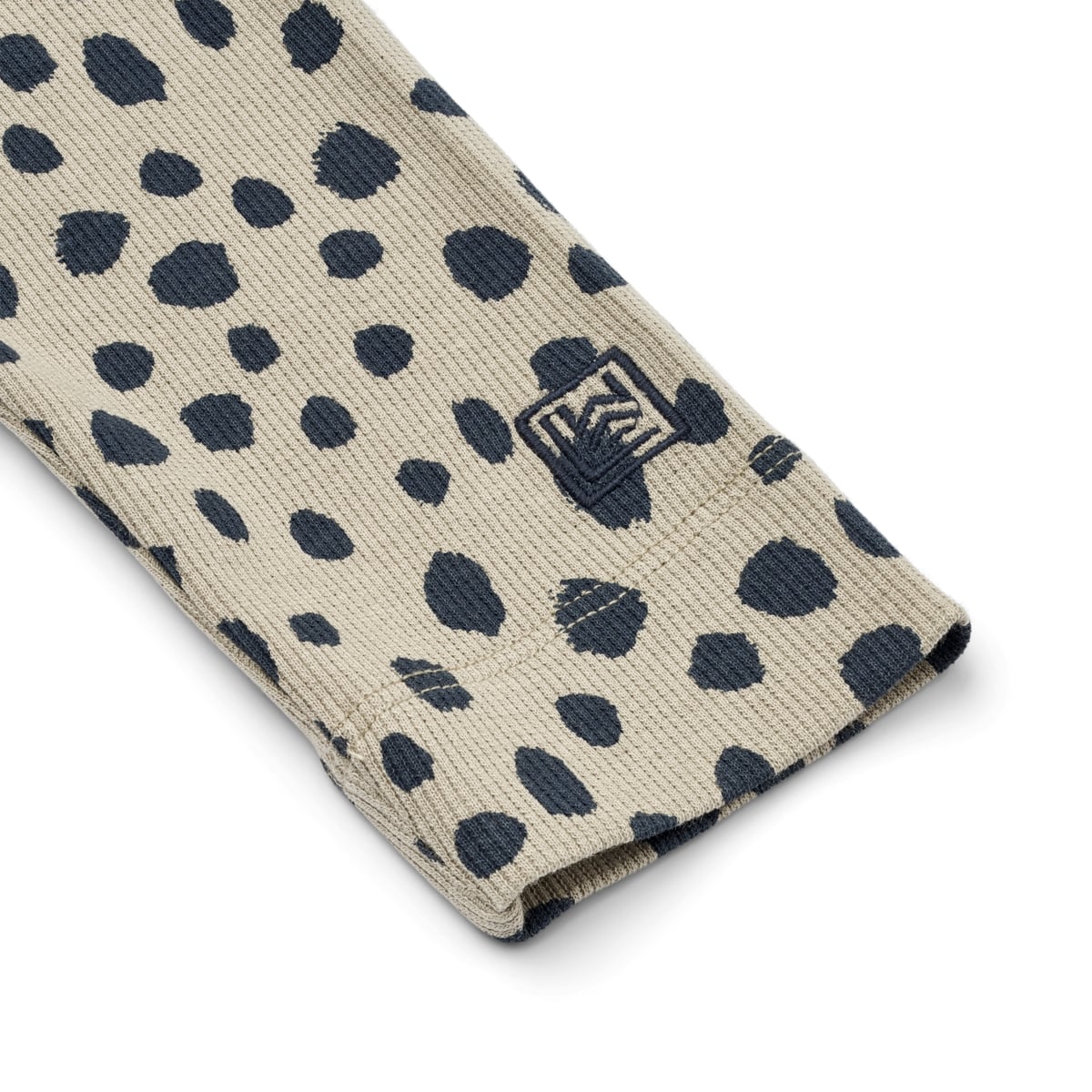 Liewood Rippstrick-Leggings Maren „Leo spots / Taupe“, Gr. 80-92