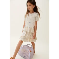 Liewood Schösschen-T-Shirt Margit „Flora / Sandy“, Gr. 86-128