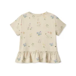 Liewood Schösschen-T-Shirt Margit „Flora / Sandy“, Gr. 86-128