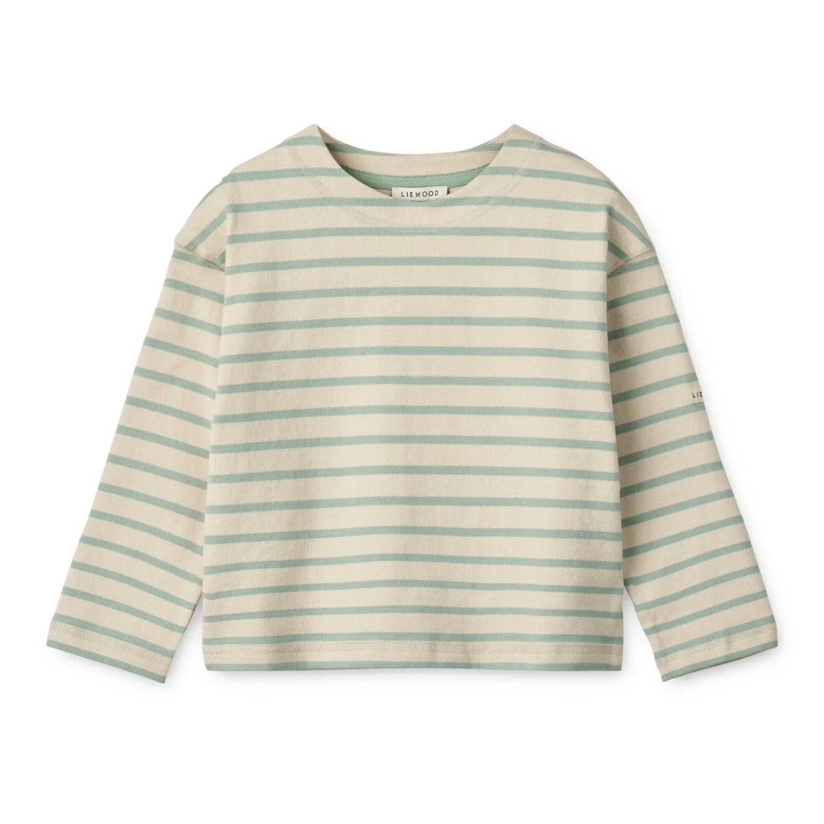 Liewood Sweatshirt Farah „Ice blue / Sandy“, Gr. 98-128