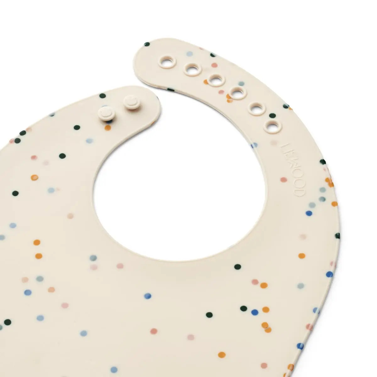 Liewood Tilda Silikon Lätzchen „Splash dots / Sea shell “, 2er Set