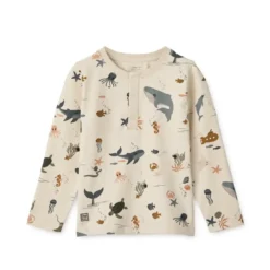 Liewood Pyjama-Set Wilhelm „Sea creature / Sandy“
