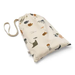 Liewood Pyjama-Jumpsuit Birk „Sea creature / Sandy“