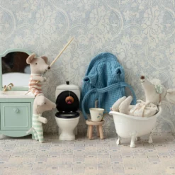 Maileg Puppenhaus Toilette, Metall, Gr. Maus Mood 1