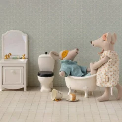 Maileg Puppenhaus Toilette, Metall, Gr. Maus Mood 1