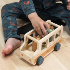 Sebra Bus aus Holz „Wildlife“
