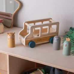 Sebra Bus aus Holz „Wildlife“
