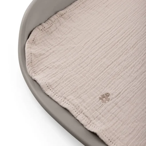 Sebra Wickelunterlagen 2er-Set „seabreeze beige“, Musselin
