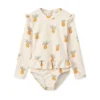 Liewood Kinder Badeanzug Sille „Pineapples / Cloud cream“