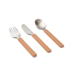 Liewood Kinderbesteck-Set Adrian „Tuscany rose“, 3-teilig