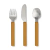 Liewood Kinderbesteck-Set Adrian „Golden caramel“, 3-teilig