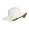 Liewood Wende-Sonnenhut Amelia „Crisp white / Sandy“, Seersucker
