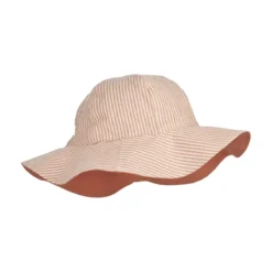 Liewood Wende-Sonnenhut Amelia „Tuscany rose / Sandy“, Seersucker