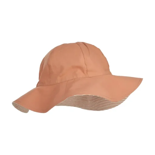 Liewood Wende-Sonnenhut Amelia „Tuscany rose / Sandy“, Seersucker