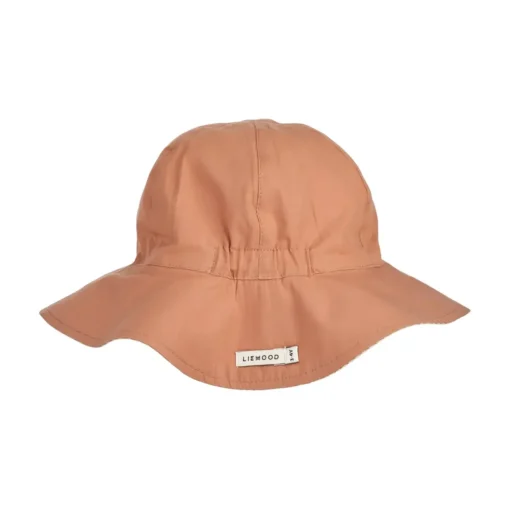 Liewood Wende-Sonnenhut Amelia „Tuscany rose / Sandy“, Seersucker