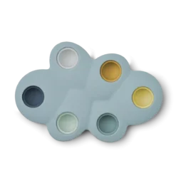 Liewood Pop It Fidget Spielzeug Anne „Cloud / Whale blue mix“ aus Silikon